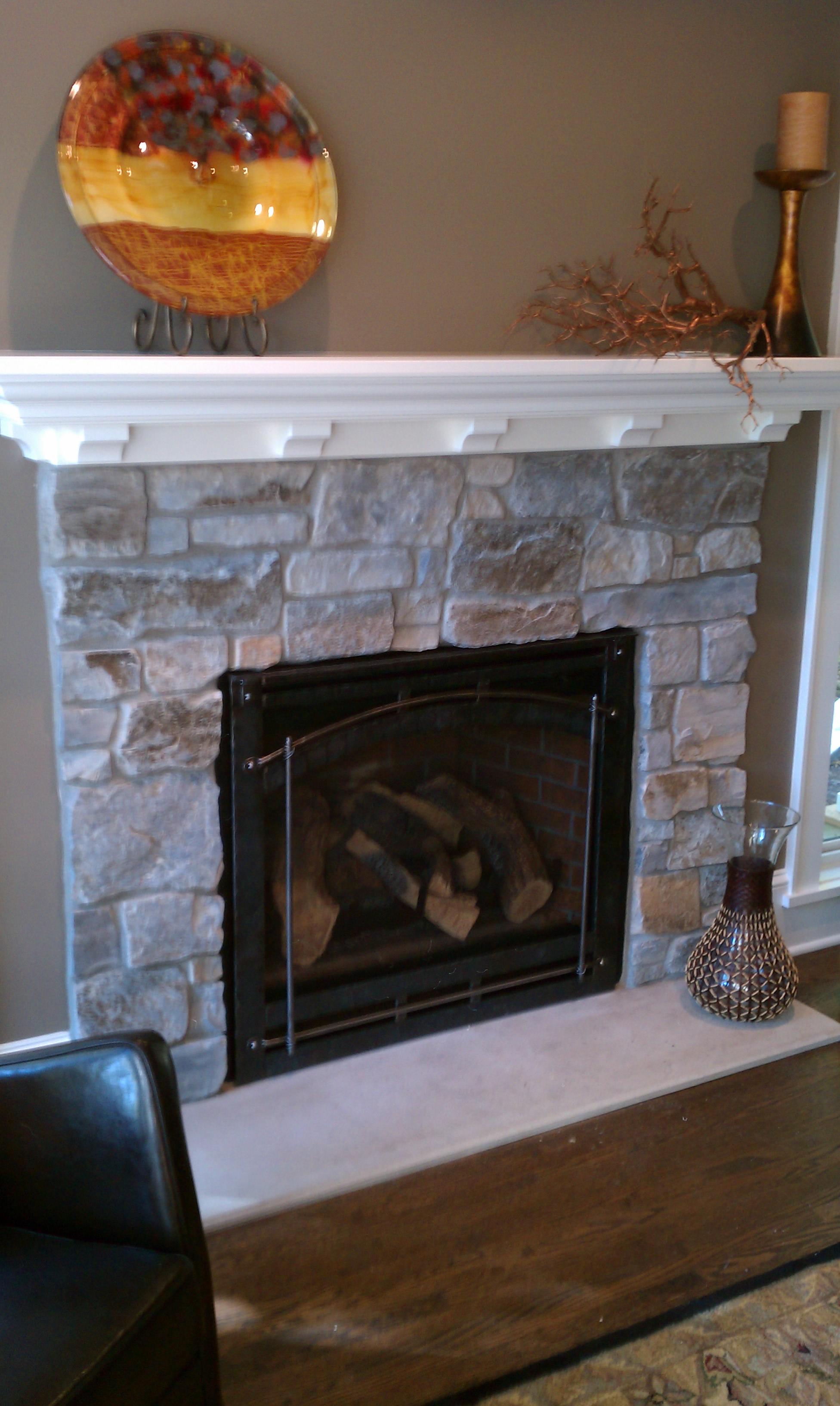 fireplace at 4029 abbott - Twin City Fireplace & Stone