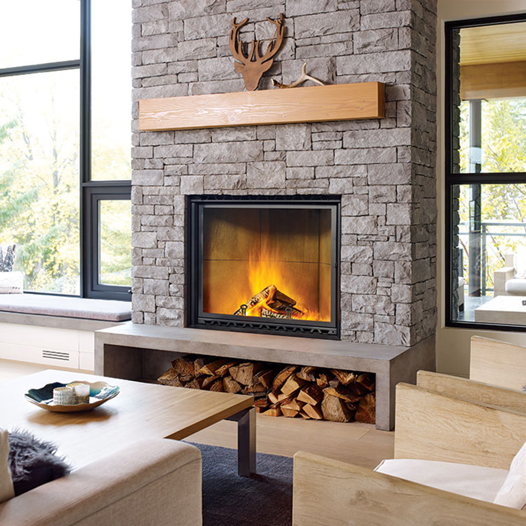 Wood burning fireplace install available in Wayzata MN