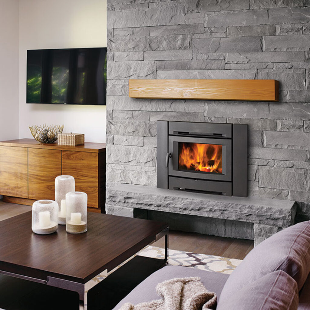WoodBurning Insert Installation Easily Convert Your Fireplace