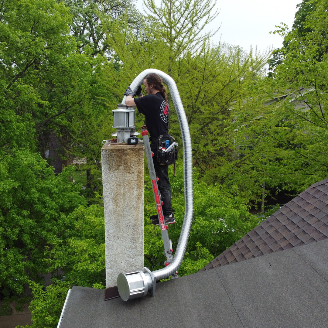 Chimney relining services in Woodbury & White Bear Lake MN
