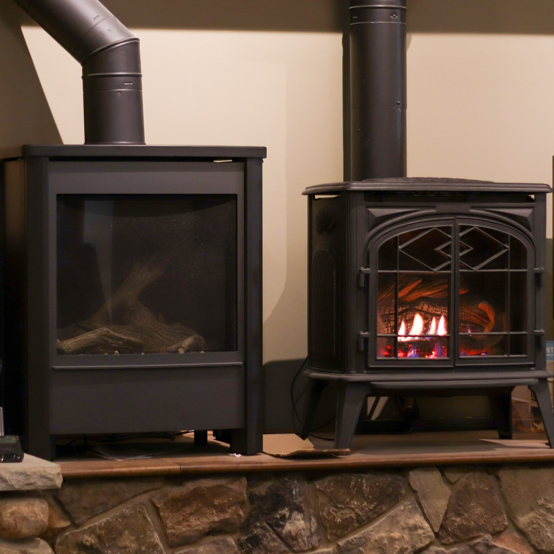 New fireplaces, stoves, & inserts available for purchase & installation in Edina MN