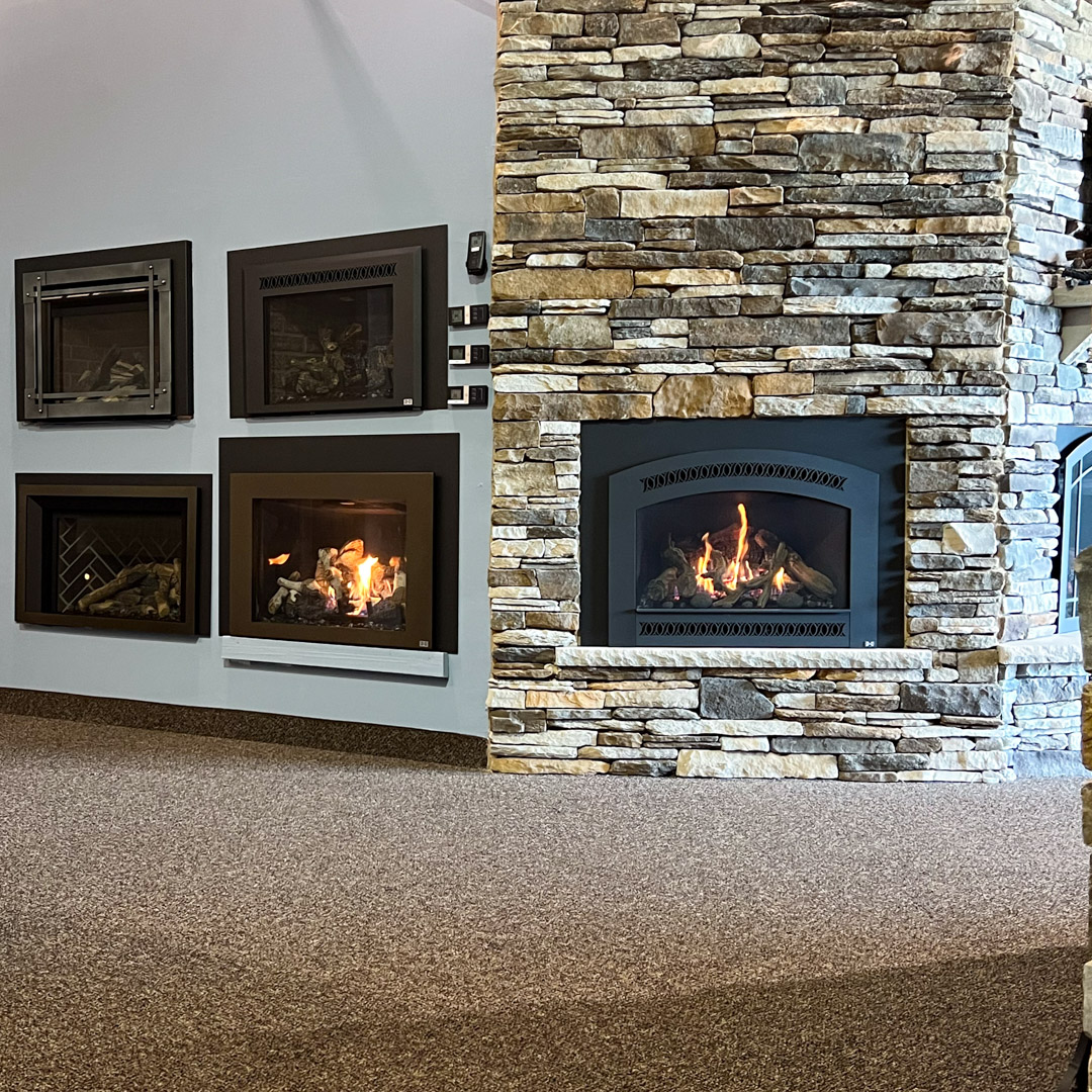 Fireplace store selling fireplaces, inserts & stoves near Blaine MN