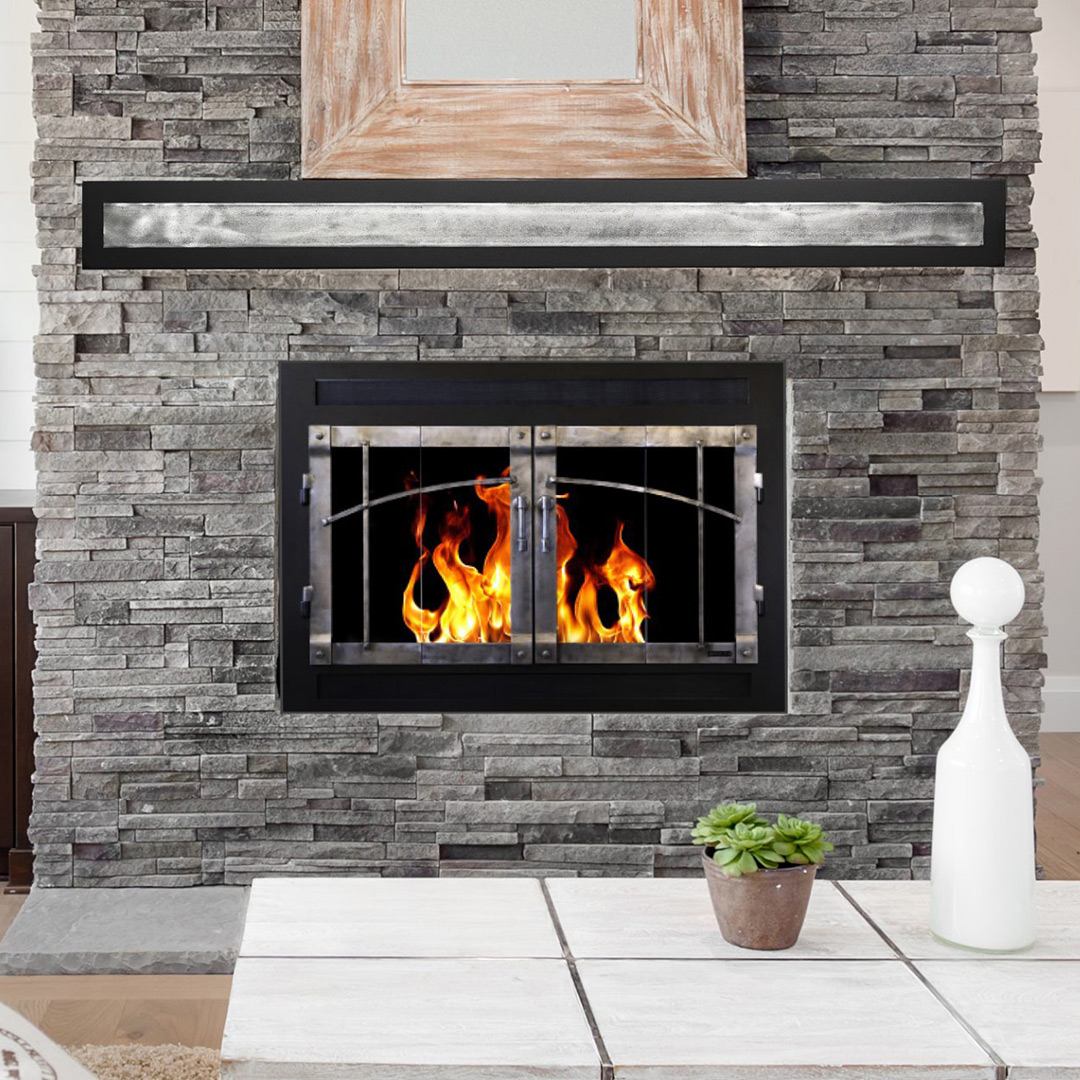 Mantels, fireplace surrounds, fireplace doors & more custom upgrades in Burnsville & Plymouth MN