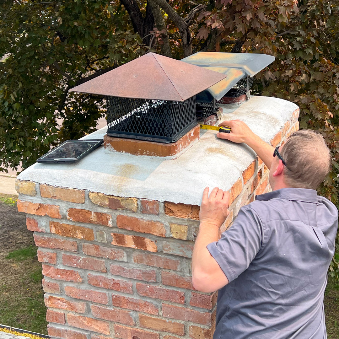 Chimney Crown Inspection and Repairs in Edina, MN