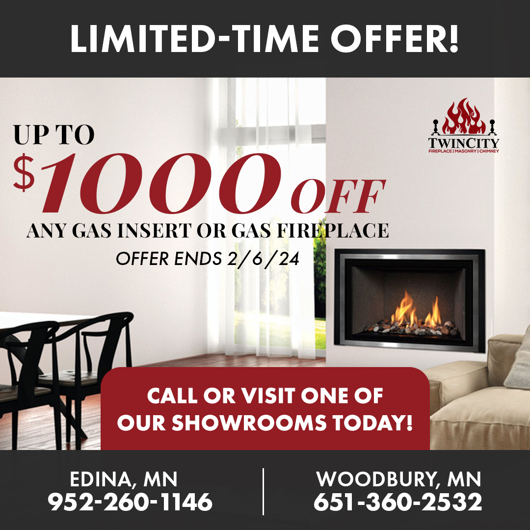 Custom Fireplaces, Fireplace Inserts Edina, MN & Woodbury, MN