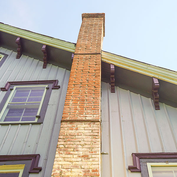 leaning chimney in Lonsdale MN