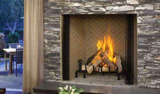 Wood Burning Fireplace in Edina, MN