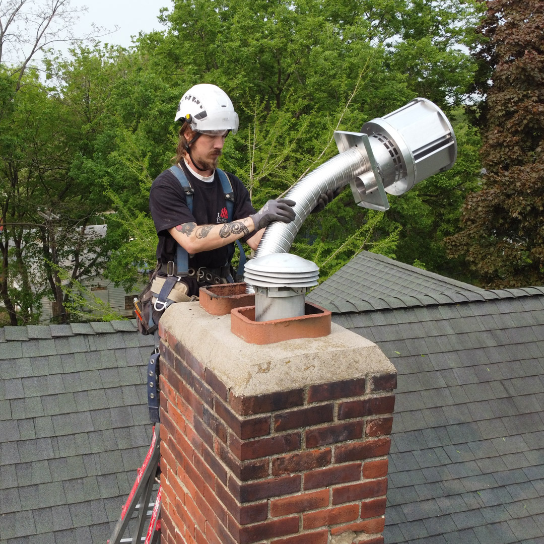 chimney liner replacement Edina, Minnesota