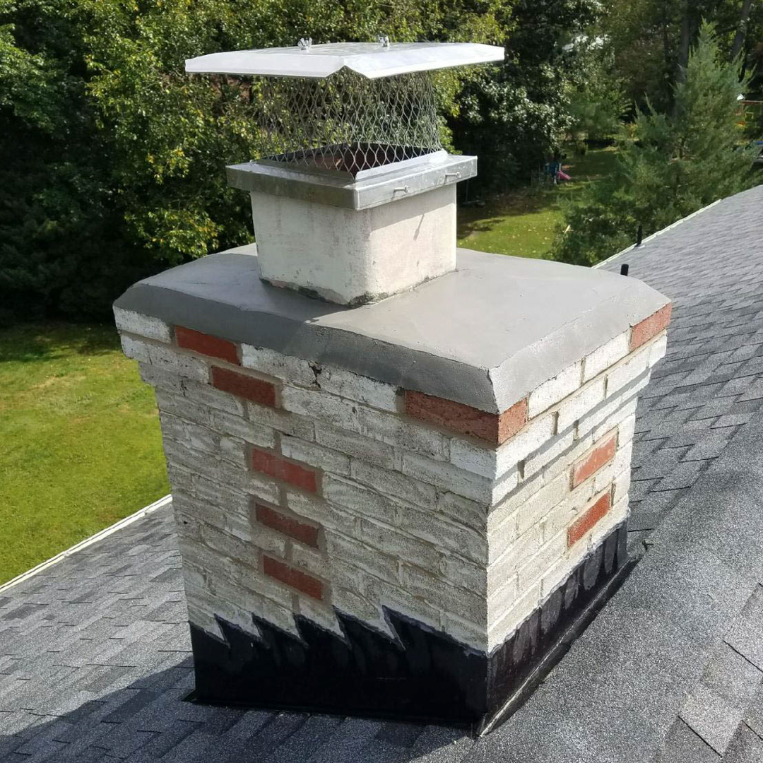 Chimney Crown Repair in Edina, Minnesota 